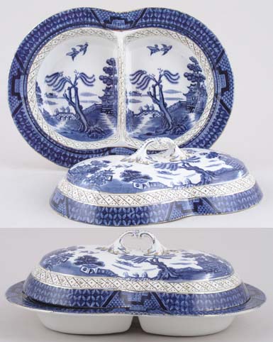 Vegetable Dish with Cover c1930s